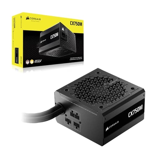 Corsair CX750M ATX 3.1 Cybenetics Bronze Semi Modular Smps