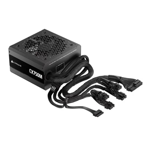 Corsair CX750M ATX 3.1 Cybenetics Bronze Semi Modular Smps