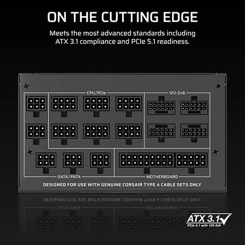 Corsair WS3000 Platinum 3000 Watt ATX 3.1 Fully Modular Workstation Smps