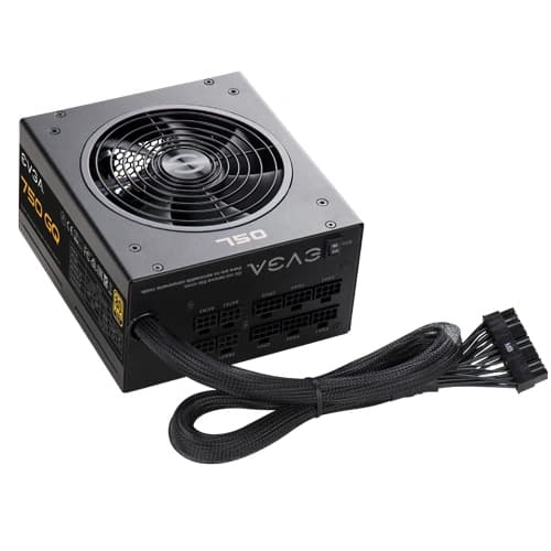 EVGA 750 GQ ATX 3.1 750 Watt Gold Semi Modular Smps