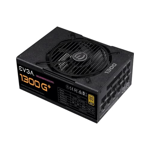 EVGA SuperNova 1300 G Plus ATX 3.1 1300 Watt Gold Fully Modular Smps