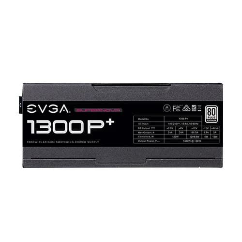 EVGA SuperNova 1300 P Plus Platinum 1300 Watt Fully Modular Smps