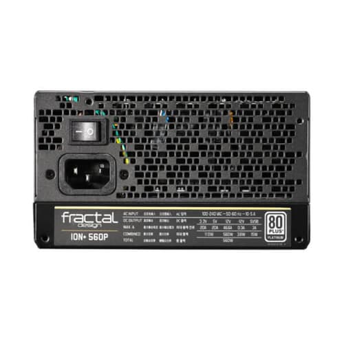 Fractal Design Ion+ 560 Watt 80 Plus Platinum SMPS