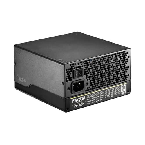 Fractal Design Ion+ 860W Platinum SMPS - 860 Watt 80 Plus Platinum Certification Fully Modular PSU With Active PFC