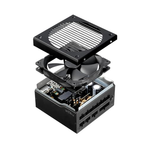 Fractal Design Ion+ 860W Platinum SMPS - 860 Watt 80 Plus Platinum Certification Fully Modular PSU With Active PFC
