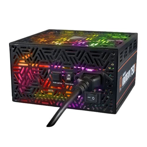 Gamdias Kratos M1-750B RGB 750 Watt 80 Plus Bronze SMPS