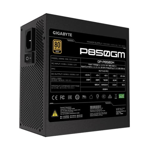 Gigabyte P850GM 850 Watt 80 Plus Gold SMPS