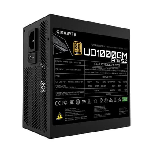 Gigabyte UD1000GM PG5 1000 Watt 80 Plus Gold SMPS