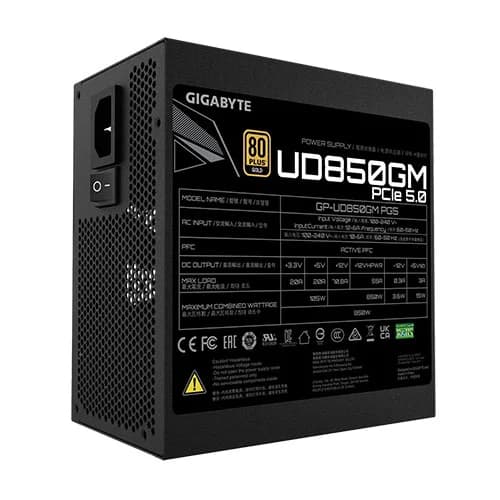GIGABYTE UD850GM PG5W Gold ATX 3.0 Fully Modular Smps