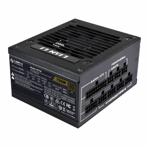 Lian Li SP750 SFX 750 Watt 80 Plus Gold SMPS