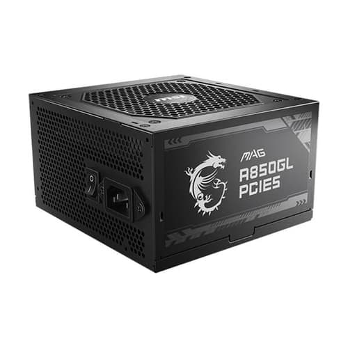 MSI MAG A850GL PCIE5 ATX 3.0 - 850 Watt 80 Plus Gold SMPS