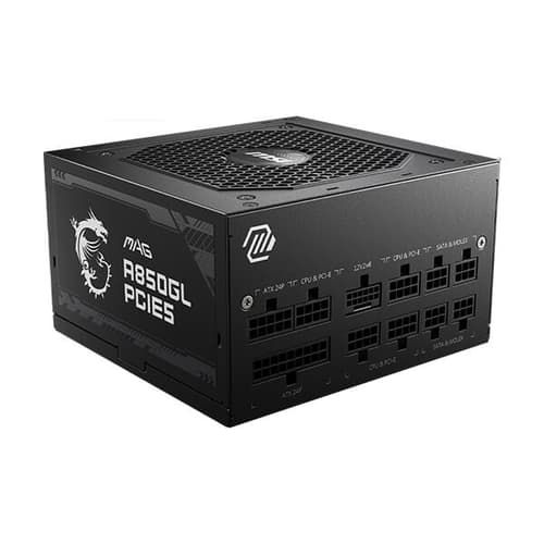 MSI MAG A850GL PCIE5 ATX 3.0 - 850 Watt 80 Plus Gold SMPS