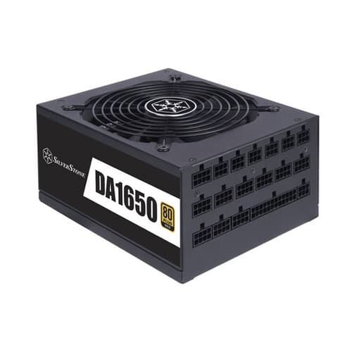 SilverStone DA1650 Gold SMPS - 1650 Watt 80 Plus Gold Certification Fully Modular PSU With Active PFC