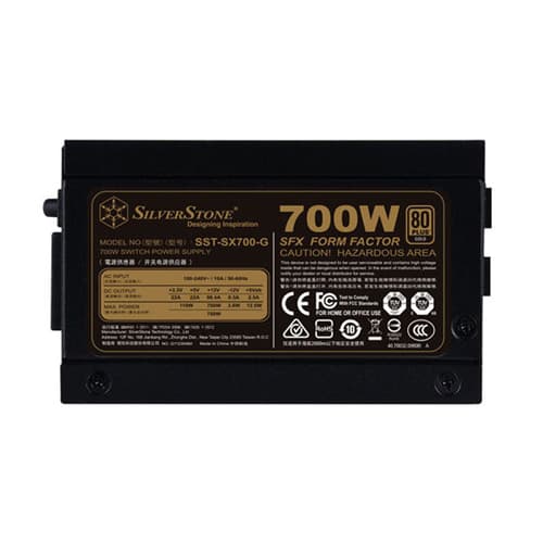 SilverStone SX700-G SFX 700 Watt 80 Plus Gold SMPS
