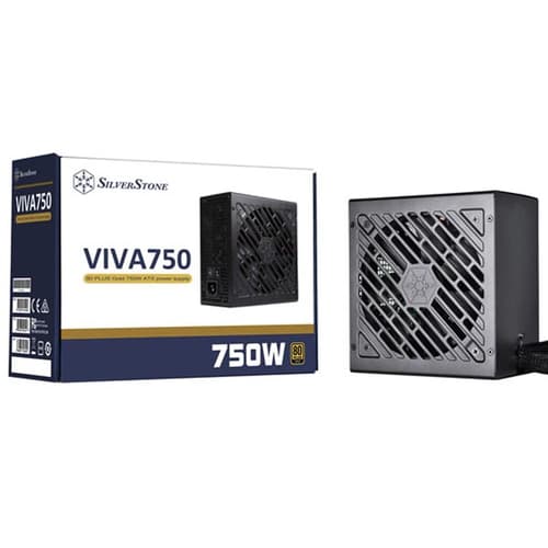 SilverStone VIVA 750 Gold 750 Watt 80 Plus Gold SMPS