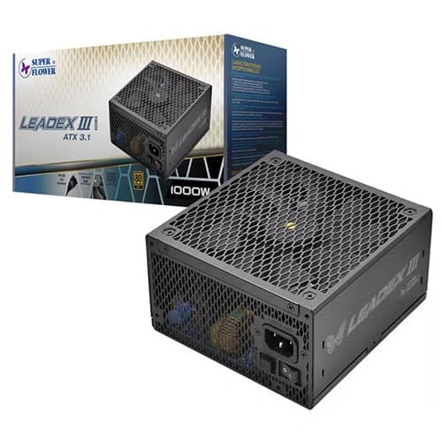 Super Flower Leadex III Gold UP 1000W ATX3.1 Fully Modular SMPS