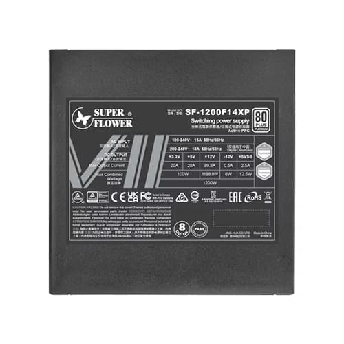 Super Flower Leadex VII Platinum Pro 1200W ATX 3.1 Modular Smps