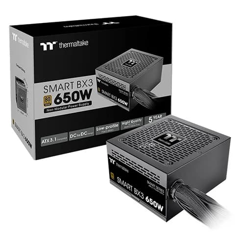 Thermaltake Smart BX3 650 Watt ATX 3.1 Smps