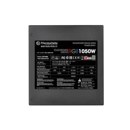Thermaltake Toughpower Grand RGB 1050 Watt 80 Plus Platinum SMPS