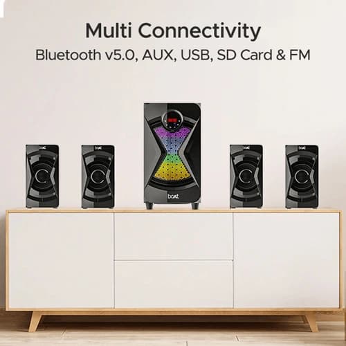 boAt Blitz 1500 Pro 4.1 Channel RGB LED Multi-Connectivity Speaker