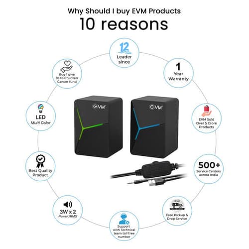 EVM EnDesk Neo Gaming Speaker (EVM-BTS-207-1)