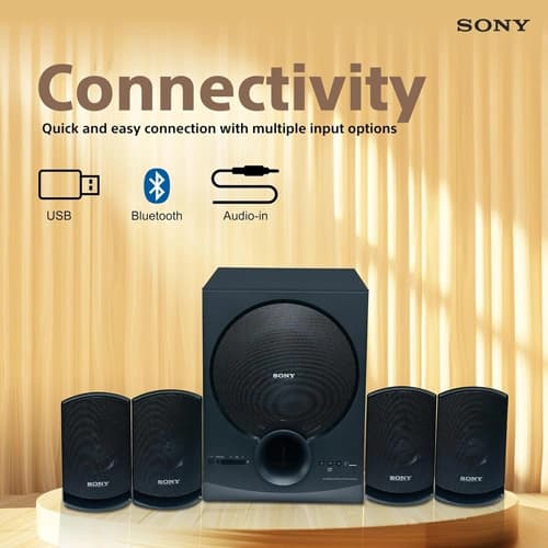 SONY SA-D40M2 4.1 Channel Bluetooth Speaker