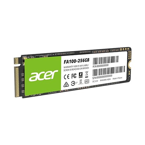 Acer FA100 256GB NVMe Gen3 SSD