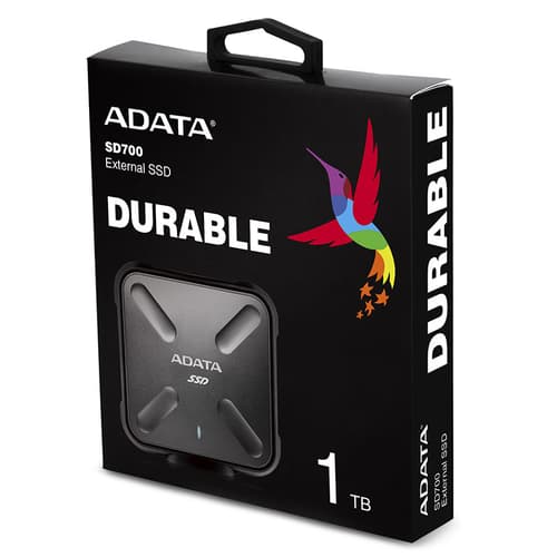 Adata SD700 1TB Black External SSD