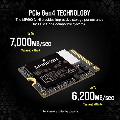 Corsair MP600 Mini 1TB NVMe Gen4 SSD