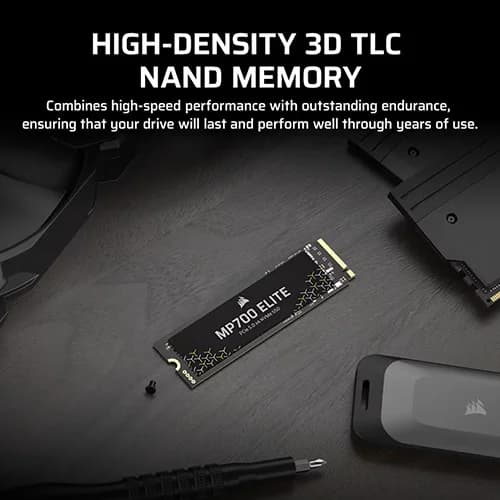 Corsair MP700 Elite 1TB NVMe Gen5 SSD