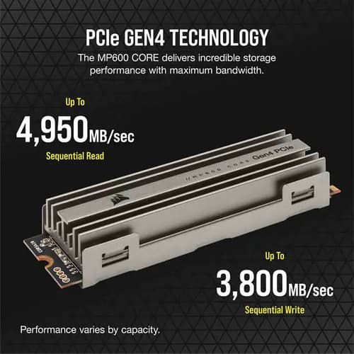 Corsair MP600 Core 2TB M.2 NVMe Gen4 SSD