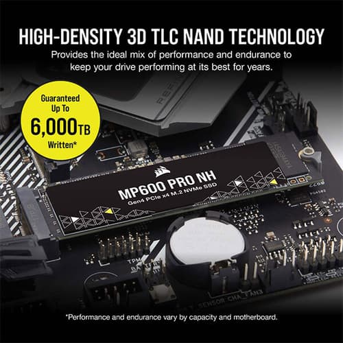 Corsair MP600 PRO NH 2TB M.2 NVMe Gen4 Internal SSD