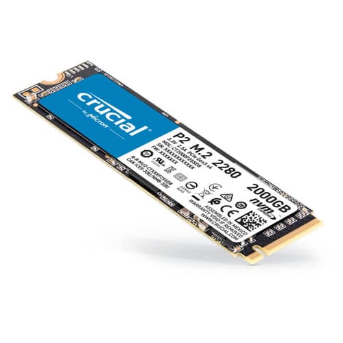 Crucial P2 2TB M.2 NVMe Internal SSD