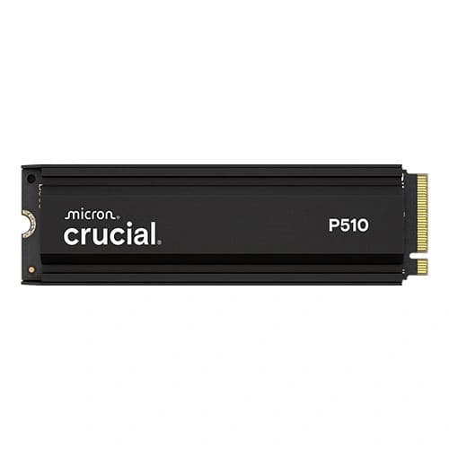 Crucial P510 2TB NVMe Gen5 SSD with Heatsink