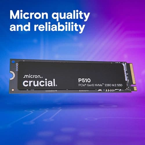 Crucial P510 2TB NVMe Gen5 SSD