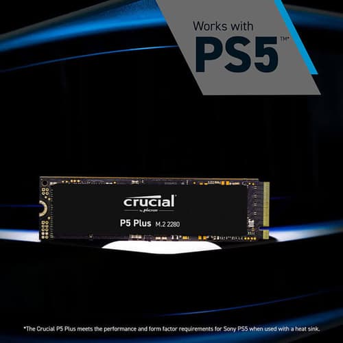 Crucial P5 Plus 2TB M.2 NVMe Gen4 Internal SSD