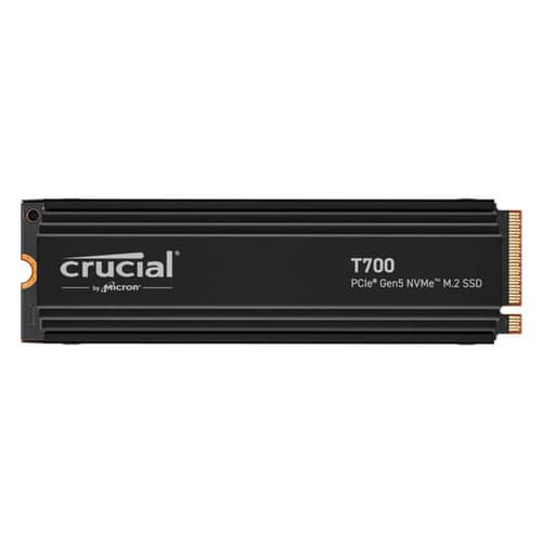 Crucial T700 2TB M.2 NVMe Gen5 Internal SSD with Heatsink