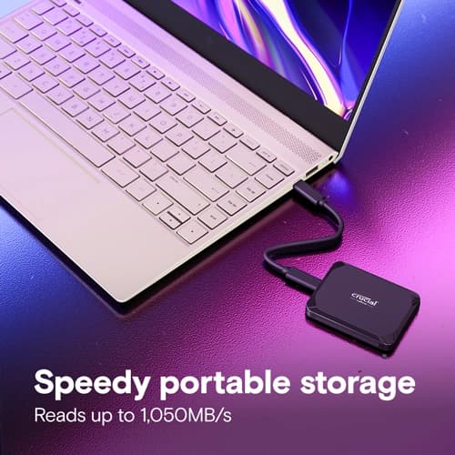 Crucial X9 2TB Gen2 External SSD