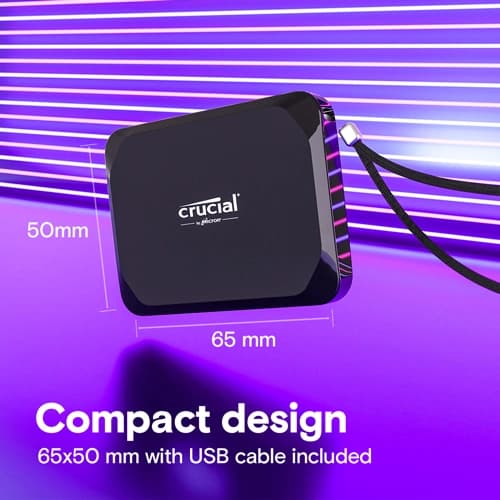 Crucial X9 2TB Gen2 External SSD