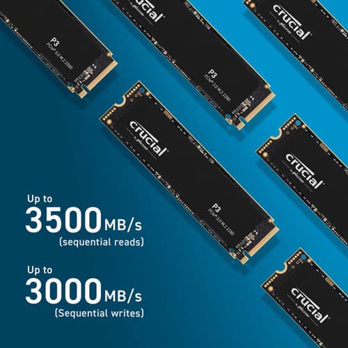 Crucial P3 4TB M.2 NVMe Internal SSD