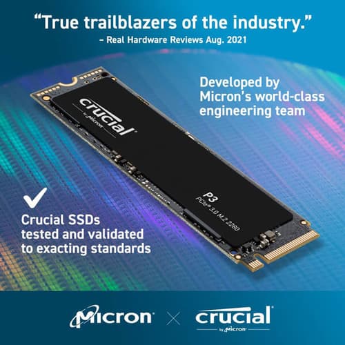 Crucial P3 4TB M.2 NVMe Internal SSD