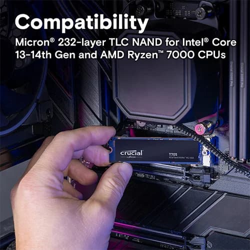 Crucial T705 4TB NVMe Gen5 SSD