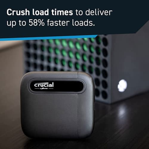 Crucial X6 4TB Portable External SSD