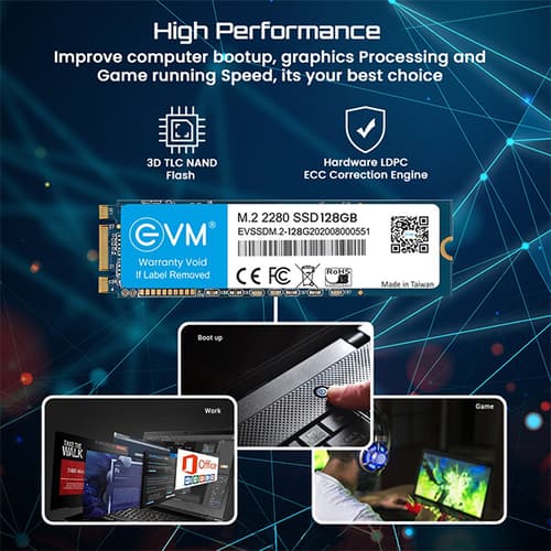 EVM 128GB M.2 Internal SSD (EVM25/128GB)