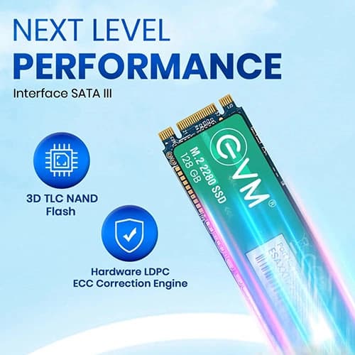 EVM 128GB M.2 SATA SSD