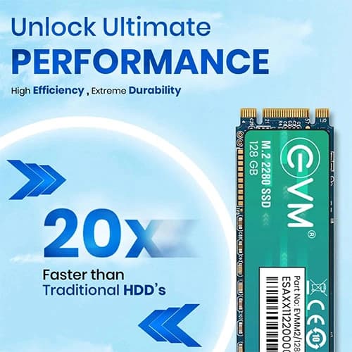 EVM 128GB M.2 SATA SSD