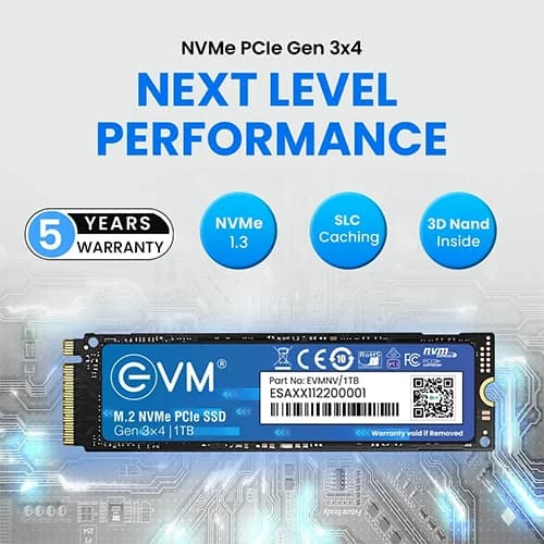 EVM 1TB NVMe Gen3 SSD