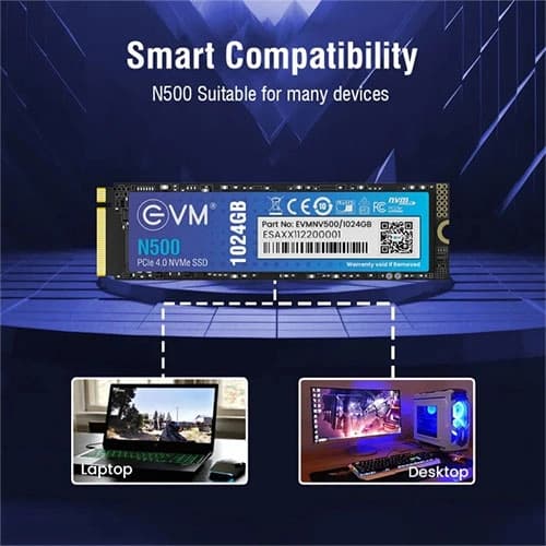 EVM N500 1024GB NVMe Gen4 SSD