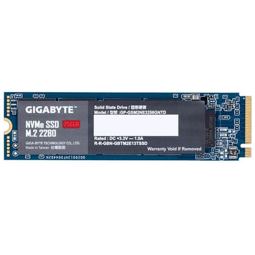 Gigabyte 256GB M.2 NVMe Internal SSD