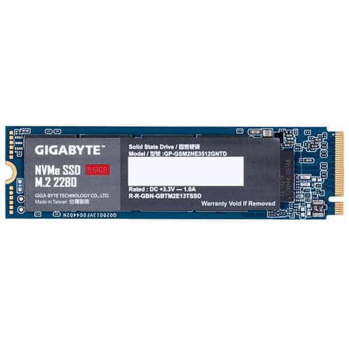 Gigabyte 512GB M.2 NVMe